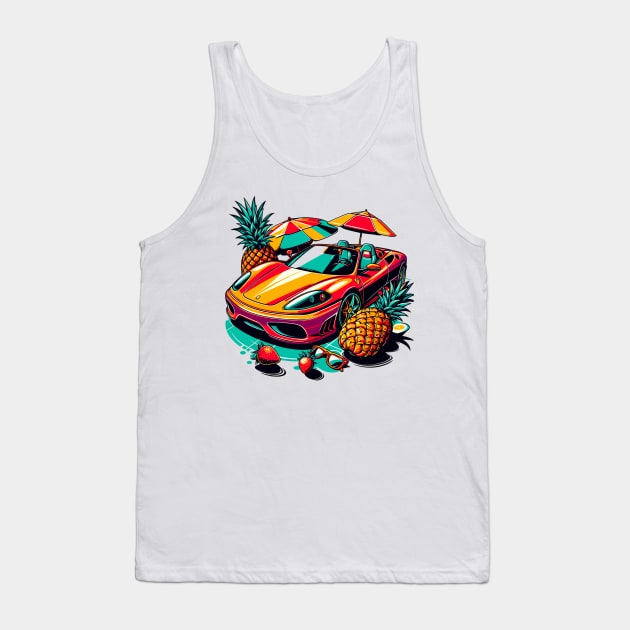 Ferrari 360 spider Tank Top by Vehicles-Art